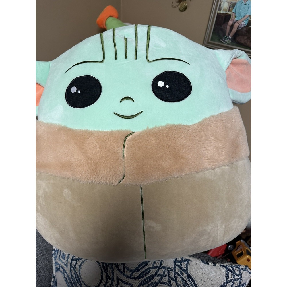 Squishmallow baby yoda‎ plush Extra Large